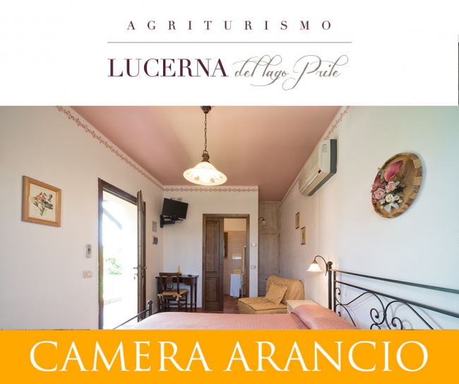 Camera Arancio Agriturismo Lucerna del Lago Prile Castiglione Della Pescaia - Grosseto - Maremma - Toscana