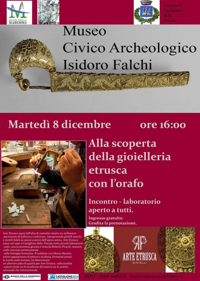 vetulonia museo etrusco castiglione della pescaia gioielleria